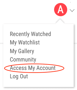 Profile - Access My Account