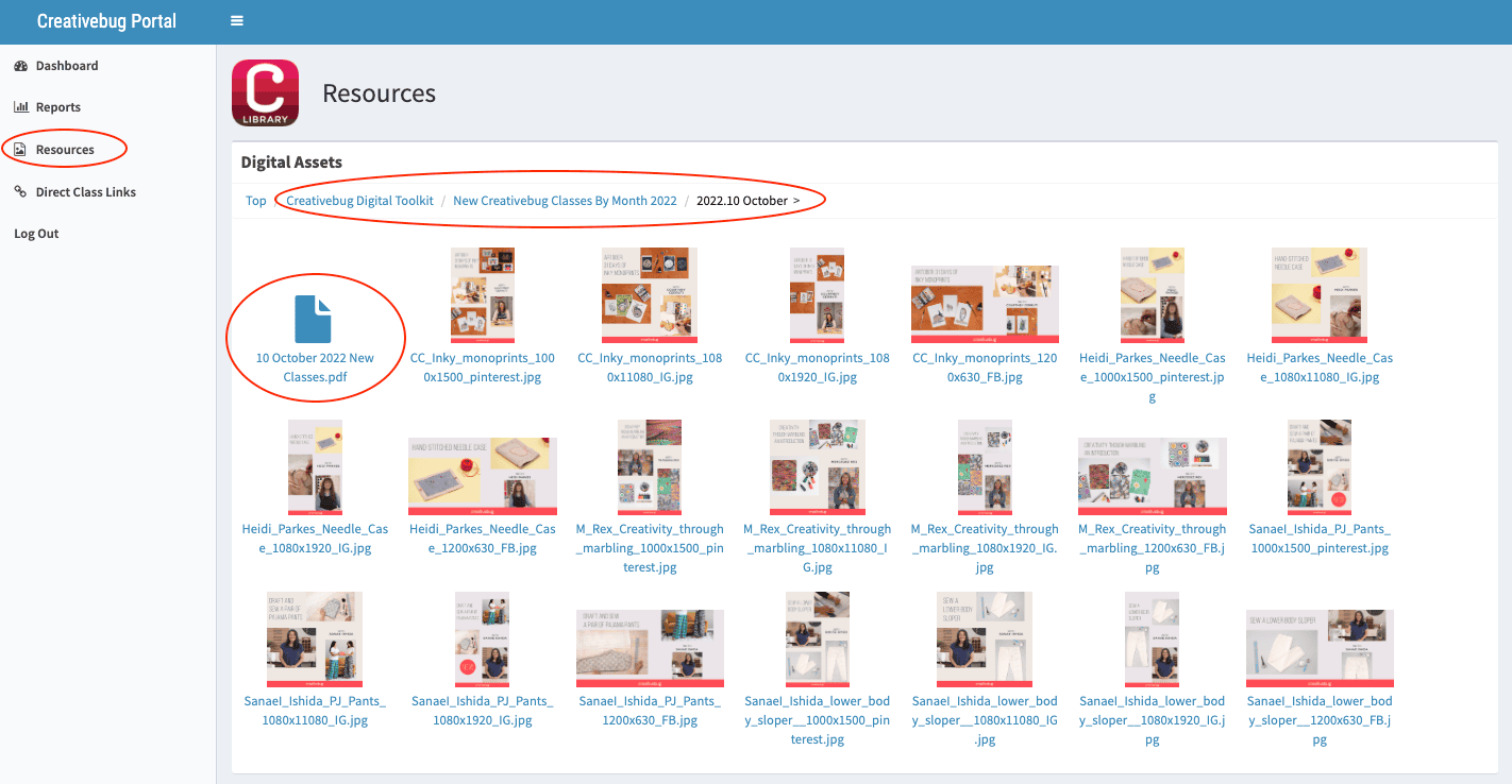 Digital Assets Folder